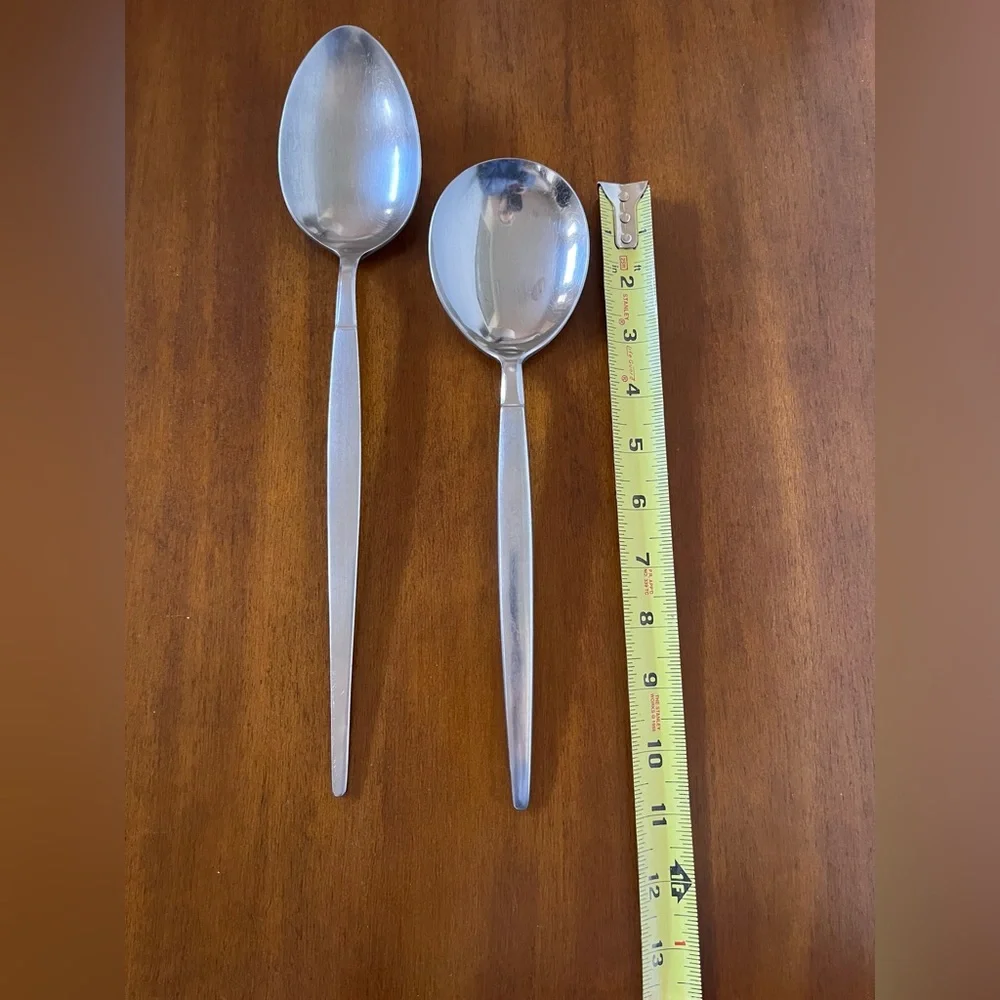 Stanley Roberts Astro Vintage stainless steel serving spoons